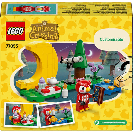 Lego animal cruce mirando las estrellas con celeste - 77053