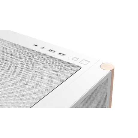 Carcasa mini torre Aerocool b301a (blanca | 1x USB-A | 1x USB-C | RGB)
