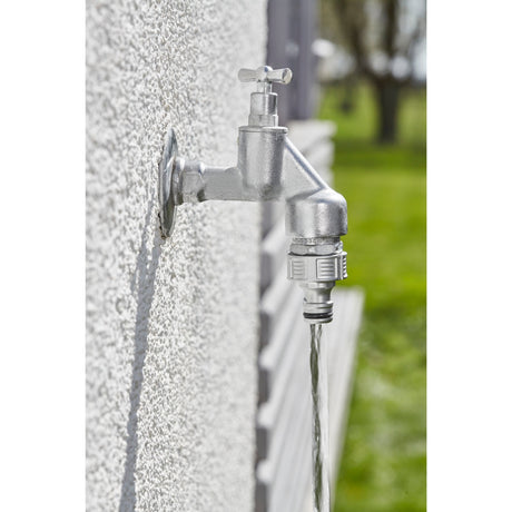 Pieza para grifo Gardena premium 21 mm (g 1 2 ) (plata, 18240-50)