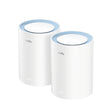 Enrutador de malla con sistema Wi-Fi de malla Cudy ac1200 (paquete de 2) (blanco)