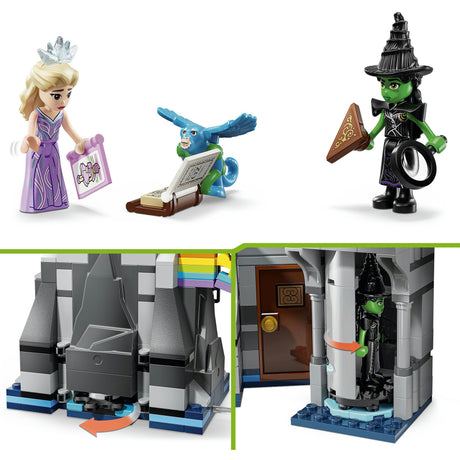 Lego ® Wicked Emerald City y el castillo de Kiamo Ko, juego de construcción - 75689