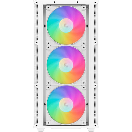 Carcasa Deepcool CH560 MIDI Tower (blanca | 1x USB-A | 1x USB-C | RGB | vidrio templado)