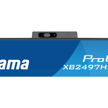 Monitor iiyama prolite xb2497hsnh-b1 23.8 (negro, hdmi, displayport, lan, audio, usb-c, webcam)