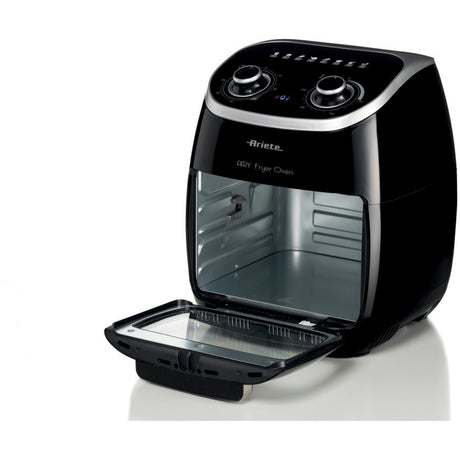 Ariete airy freidora horno 4619 00 freidora de aire caliente (negra, 11 litros)