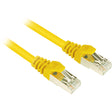 Cable de red Sharkoon SFTP, RJ-45 con Cat.6 (amarillo, 3 metros)