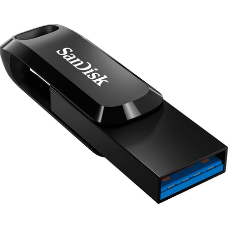 Unidad USB Sandisk ultra dual go de 256 GB (negro, USB-A 3.2 (5 Gbit s), USB-C 3.2 (5 Gbit s))