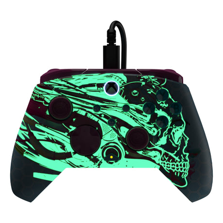 Controlador con cable avanzado Turtle Beach PDP Rematch Glow (Android Dreams, Xbox Series X|S, Xbox One, PC)