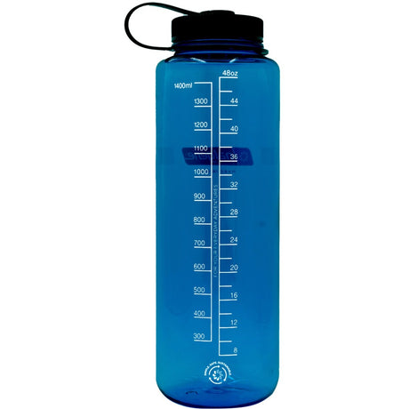 Nalgene biberón boca ancha silo sustentable 1,5 litros (azul transparente)
