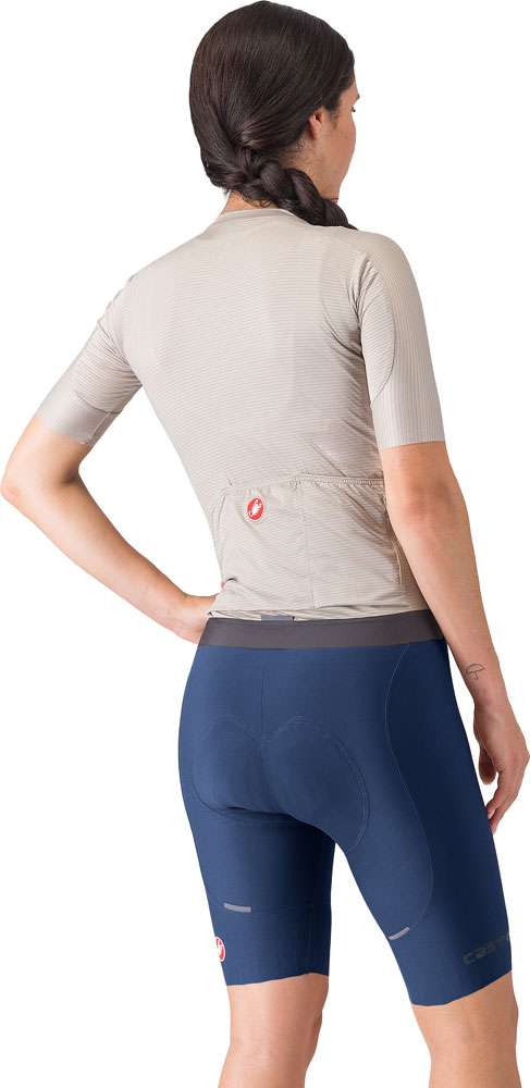 Castelli espresso - culotte ciclista con badana para mujer