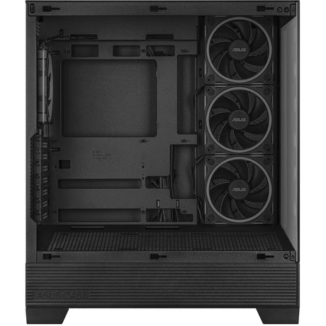 Carcasa de torre midi Asus a31 plus (negro | 2x USB-A | 2x USB-C | vidrio templado)