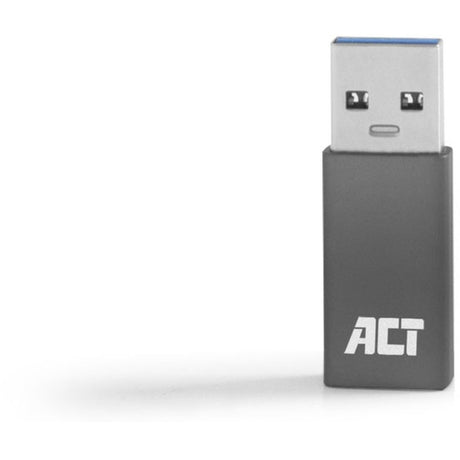 Conectividad Act Adaptador USB-A a USB-C (gris oscuro)