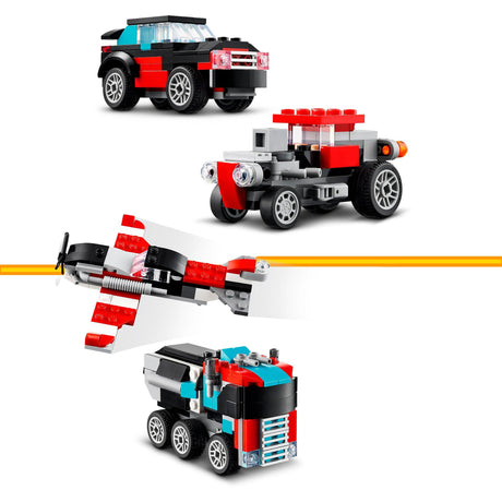 Camión Lego Creator 3 en 1 con helicóptero - 31146