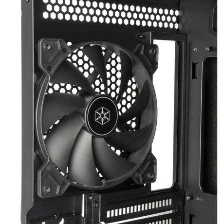 Carcasa de torre midi Silverstone sst-sed1-b (negro | 2x USB-A | 1x USB-C)