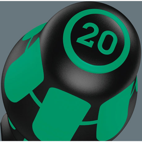 Wera 367 6 Juego de destornilladores Torx HF Kraftform Plus + rejilla (negro verde, 6 piezas)