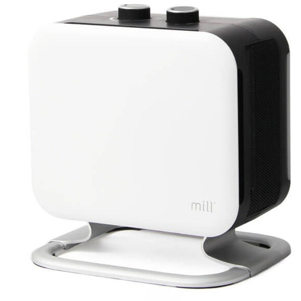 Calentador de ventilador de molino cus1800mecwa (blanco negro, 1800w)