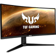Monitor ultraancho curvo Asus tuf gaming vg34vql1b 34 (negro, 2x HDMI, 2x display port, 3x USB-A 3.2 (5 GBit s), 165 Hz)