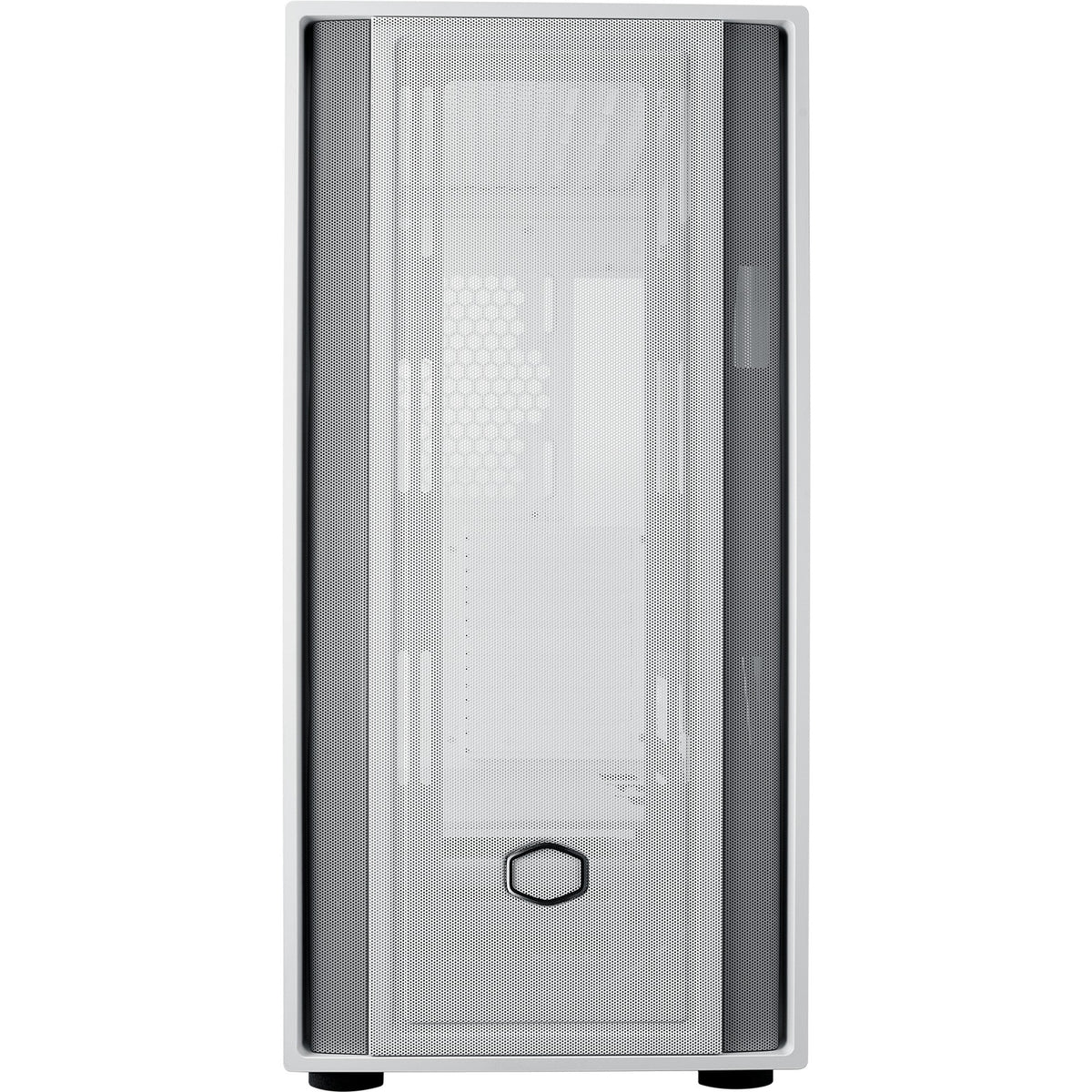 Carcasa torre midi Cooler master masterbox 600 lite (blanco | 2x USB-A | 1x USB-C | RGB | vidrio templado)