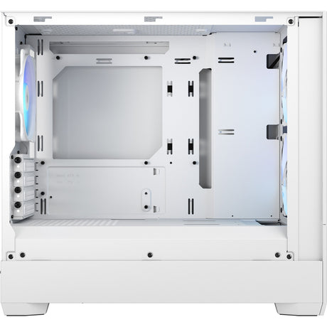 Fractal design pop mini air rgb midi tower carcasa (blanco | 2x usb-a | rgb | ventana)