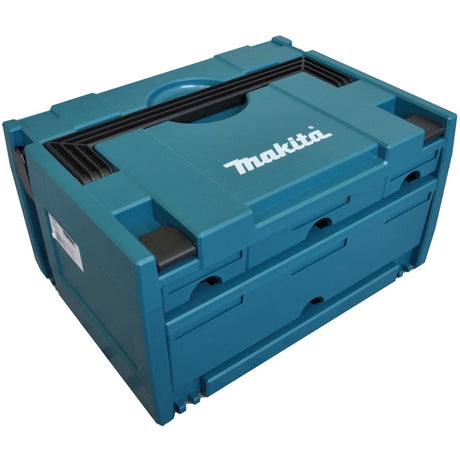Caja de herramientas Makita Makstor No.4-5 (azul, 4 cajones (1 grande, 2 pequeños, 1 mediano))