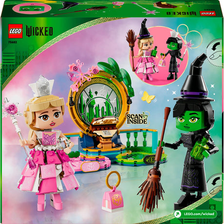 Lego figuras malvadas de elphaba y glinda - 75682