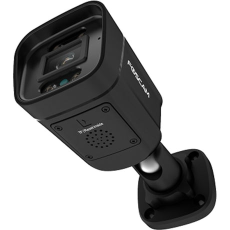 Foscam v4ec, cámara de seguridad poe starlight de 4mp (negra)