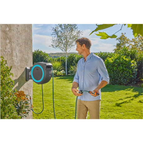 Juego de caja de mangueras de pared powerroll xl Gardena - 35 m