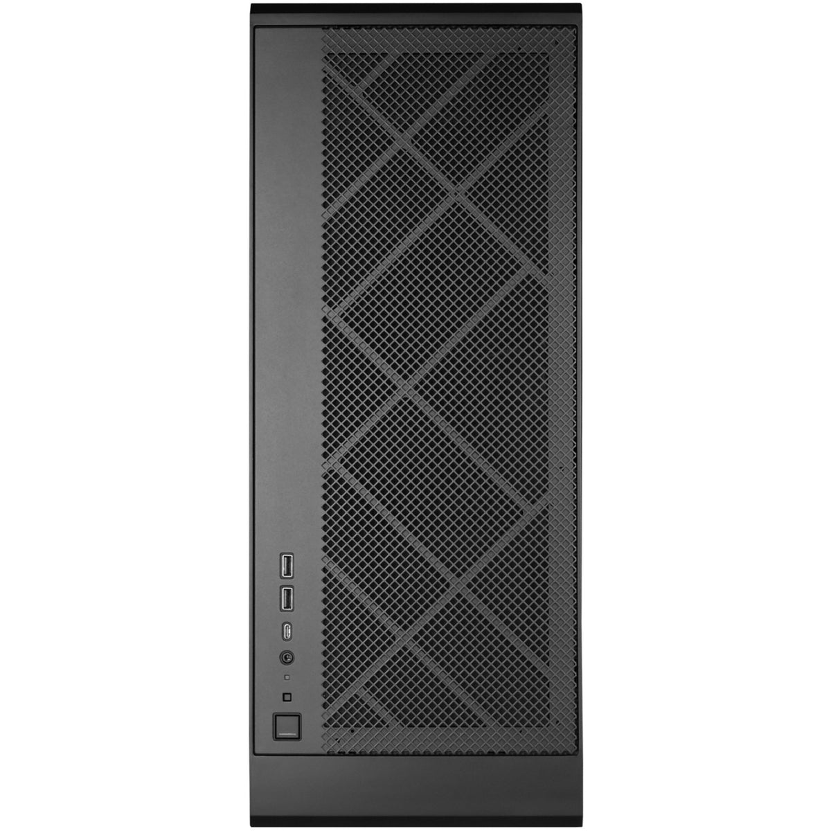 Carcasa torre midi Silverstone alta g1m (negro | 2x USB-A | 1x USB-C)