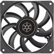 Silverstone air slimmer 120 ventilador de caja (negro, 120 x 15 x 120 mm, pwm)