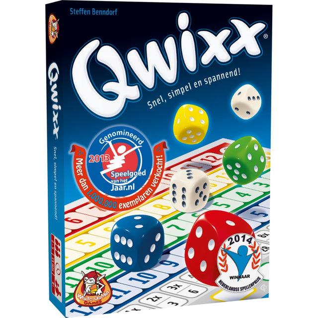 White goblin games qwixx juego de dados (holandés, 2 - 5 jugadores, 15 minutos, a partir de 8 años)
