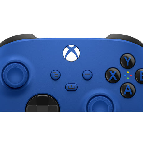 Controlador inalámbrico Microsoft Xbox - azul choque (azul, bluetooth)