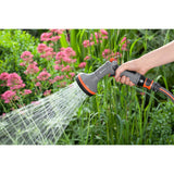 Rociador confort Gardena para rociador de plantas de macizos de flores - 22 cm PVC naranja gris