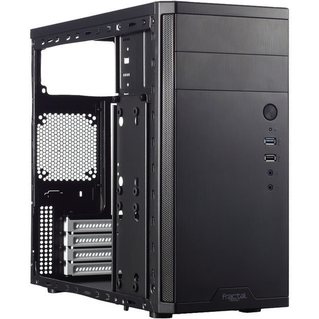 Carcasa mini torre Fractal design core 1100 (negro | 2x USB-A)