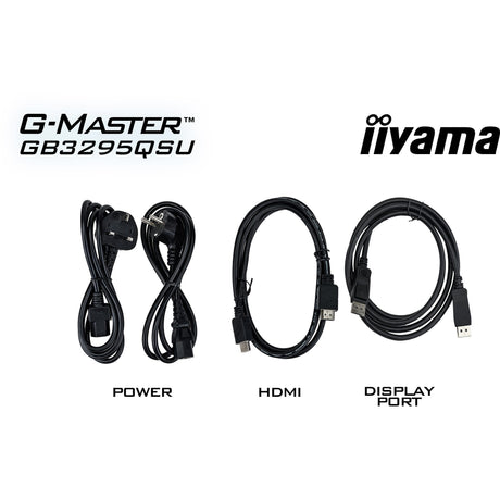 Iiyama G-Master Red Eagle GB3272QSU-B1 31.5 monitor gaming (negro (mate), 180 Hz, HDMI, DisplayPort, USB, audio)