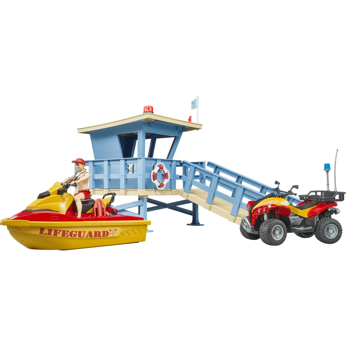 Figura de juego Estación Brigada de Rescate Bruder bworld (62780)