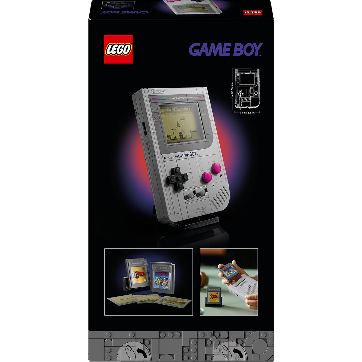 Lego super mario - juguete de construcción gameboy (72046)