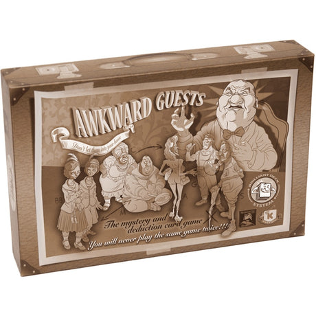 Megacorpin games invitados incómodos el caso walton - juego de cartas de detective - 12+ años - inglés