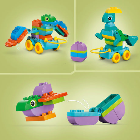 Lego ® Duplo® City Dinosaurios sobre ruedas 3 en 1 - 10451