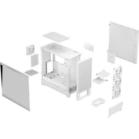 Fractal design pop xl air rgb carcasa de torre grande (blanco | 2x usb-a | rgb | vidrio templado)