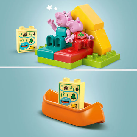 Lego duplo 10452 peppa pig acampada
