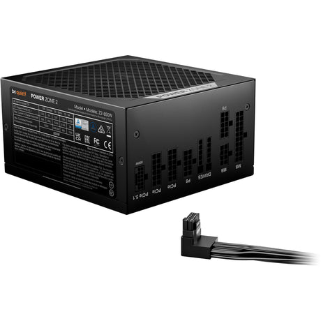 ¡Tranquilizarse! Fuente de alimentación modular Power Zone 2 de 850 vatios (negra, 1x 12v-2x6, 3x pcie)