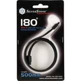 Cable silverstone sata iii 50cm (negro, 6gb s, cp07)