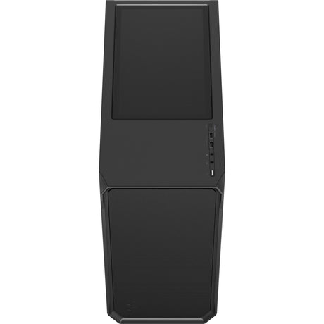 Fractal design focus 2 carcasa de torre midi sólida negra (negro | 2x USB-A)