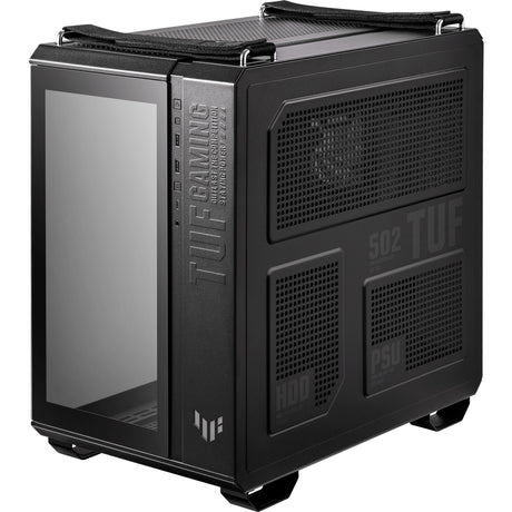Carcasa de torre midi asus tuf gaming gt502 plus (negro | 2x USB-A | 1x USB-C | vidrio templado)