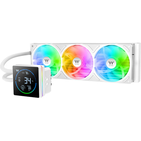 Thermaltake TH360-S V3 ARGB Sync AIO Enfriador líquido - Refrigeración por agua Edición Nieve (Blanco)