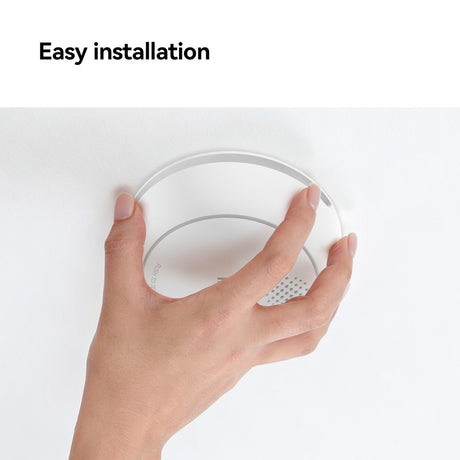 Detector de humo inteligente Imou - paquete zsm1 (blanco, 3 piezas + puerta de enlace inteligente zg2s, zigbee)