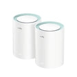 Enrutador de malla con sistema Wi-Fi de malla gigabit Cudy ac1200 (paquete de 2) (blanco)