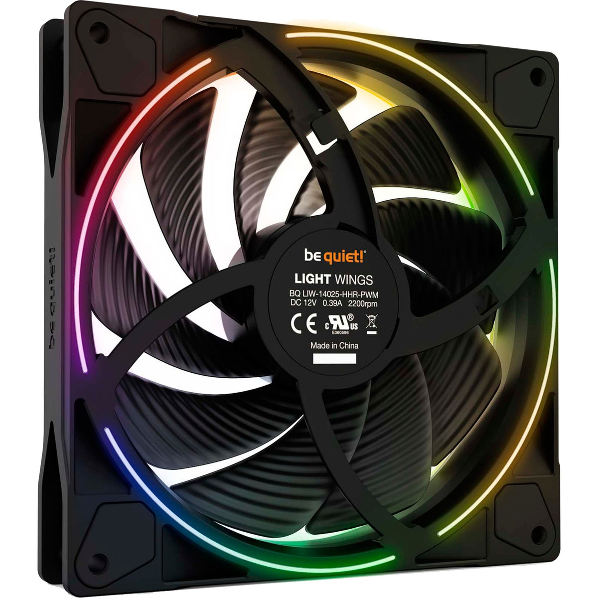 ¡Tranquilizarse! Light PWM 140 mm Pack triple de alta velocidad