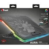 Trust GXT 1126 Aura enfriador para portátil (negro, RGB)