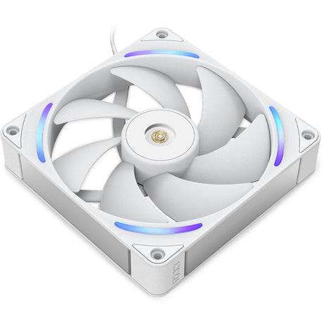 Nzxt f140x rgb ventilador de caja (blanco, 140 x 140 x 30 mm, pwm)