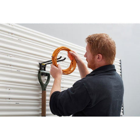 Gancho doble Stanley track wall®